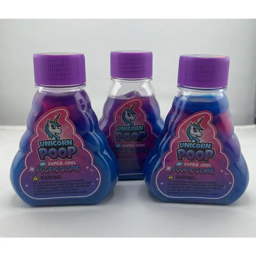 Amazing Putty Unicorn Poo. NEW SEALED Bundle of 3